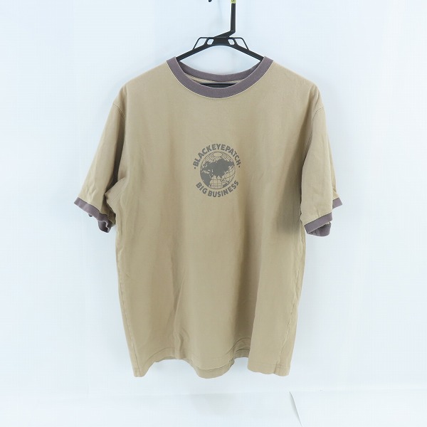 実際に弊社で買取させて頂いたTHE BLACK EYE PATCH/ブラックアイパッチ BIG BUSINESS プリント Tシャツ /L