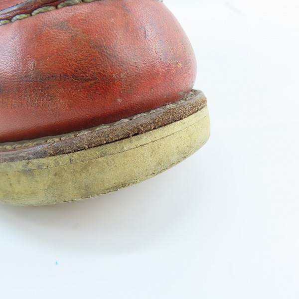 実際に弊社で買取させて頂いたREDWING/レッドウィング 刺繍羽タグ アイリッシュセッターブーツ 8875/US9.5の画像 6枚目