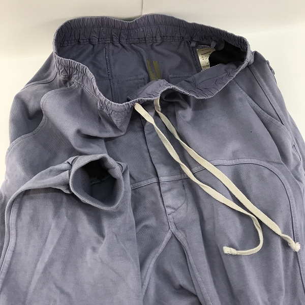 実際に弊社で買取させて頂いたDRKSHDW/ダークシャドウ ドローストリング ロングサルエルパンツ DU01B7395-RIG XSの画像 4枚目