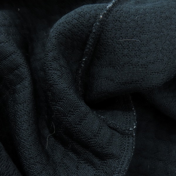 実際に弊社で買取させて頂いたVERSACE COLLECTION/ヴェルサーチ コレクション ジップアップパーカー ブラック/XLの画像 6枚目