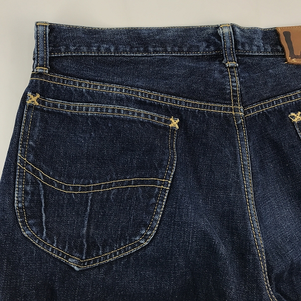 実際に弊社で買取させて頂いたLee×THE REAL McCOY'S/リー×リアルマッコイズ 101B 復刻 赤タグ デニムパンツ 9784-67/31の画像 7枚目