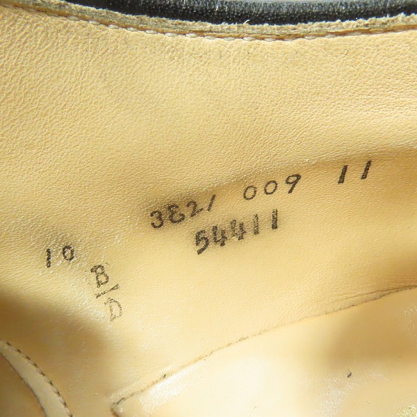 実際に弊社で買取させて頂いたALDEN/オールデン Vチップ カーフレザー シューズ 54411/10の画像 5枚目