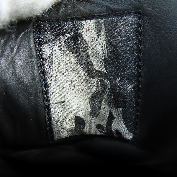 実際に弊社で買取させて頂いたRick Owens/リックオウエンス JUMBO LACE/ジャンボレース ハイカットスニーカー RU02D6892/42の画像 5枚目