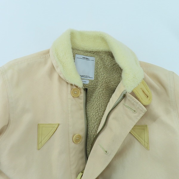 実際に弊社で買取させて頂いたVISVIM/ヴィズヴィム 11AW DECKHAND JACKET/デックハンドジャケット VS0001978 2の画像 2枚目