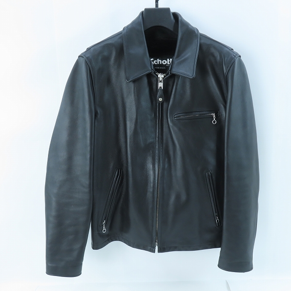 実際に弊社で買取させて頂いたSCHOTT/ショット ファーライナー付き ライダースジャケット 643 42