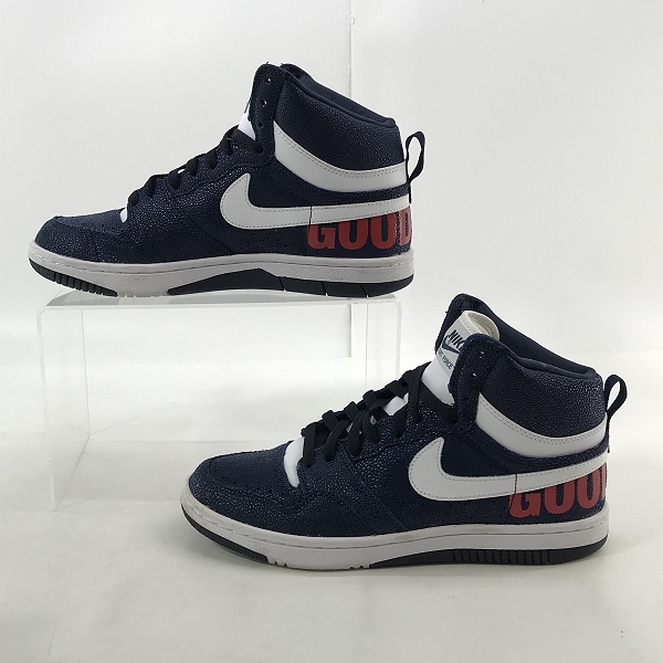 実際に弊社で買取させて頂いたNIKE×GOODENOUGH ナイキ×グッドイナフ COURT FORCE SP FRAGMENT コートフォース フラグメント 814913-414 /26の画像 3枚目