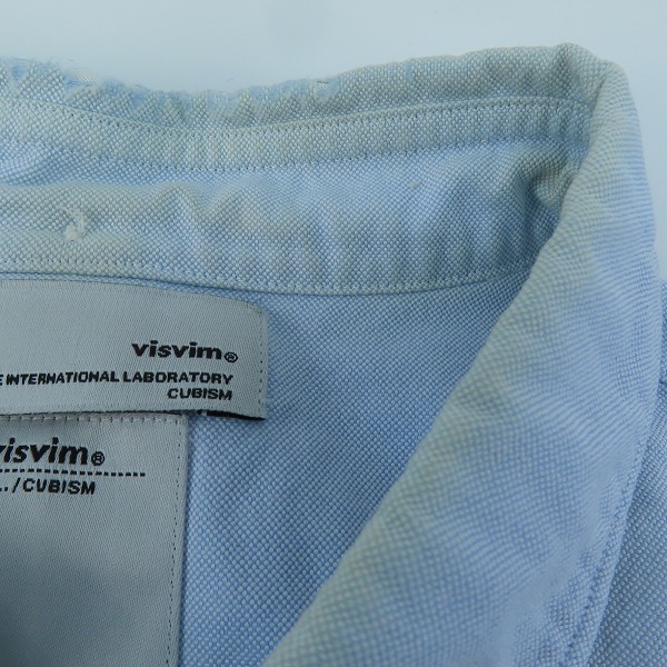 実際に弊社で買取させて頂いたvisvim/ビズビム コットン 胸ポケット 長袖シャツ 0112105011009/2の画像 5枚目