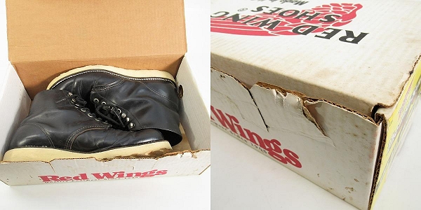 実際に弊社で買取させて頂いたRED WING/レッドウィング  アイリッシュセッター CLASSIC ROUND/クラシックラウンド ブーツ 08165-1/7.5Dの画像 8枚目