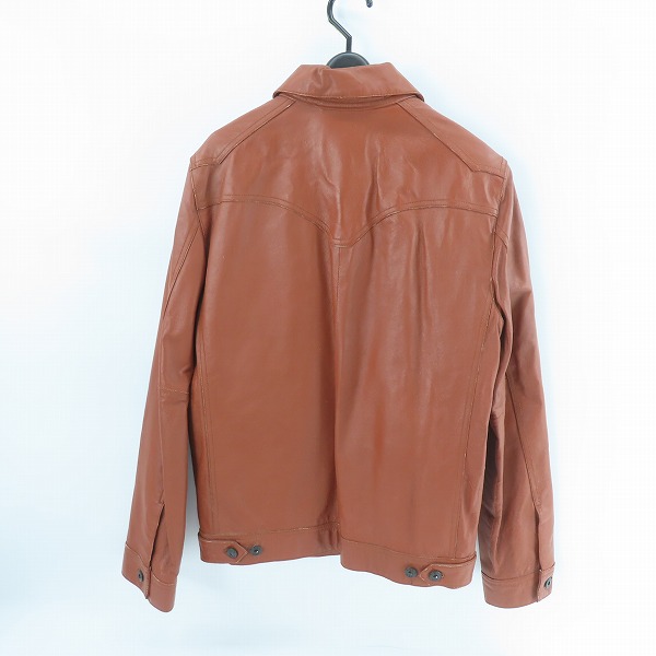 実際に弊社で買取させて頂いたGAP/ギャップ オールド 90sレザージャケット ヴィンテージ/Ｍの画像 1枚目