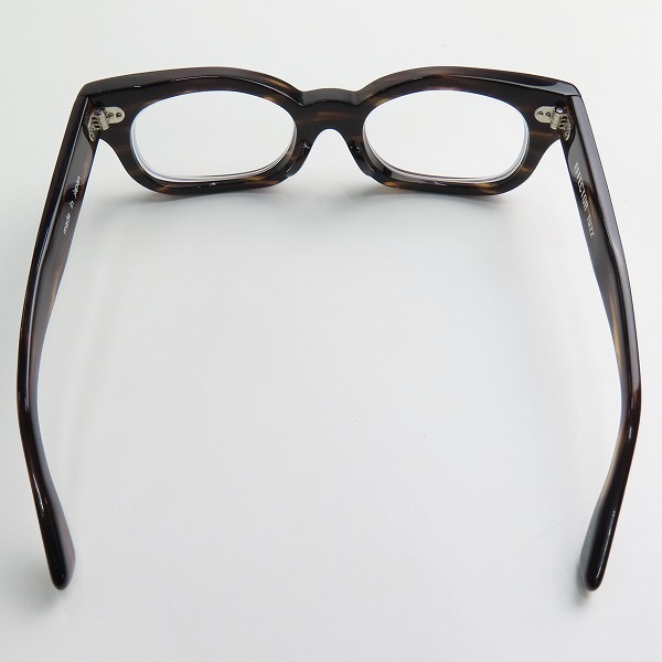 実際に弊社で買取させて頂いたEFFECTOR/エフェクター fuzz/ファズ ウェリントン型 度入り メガネフレーム/アイウェアの画像 2枚目