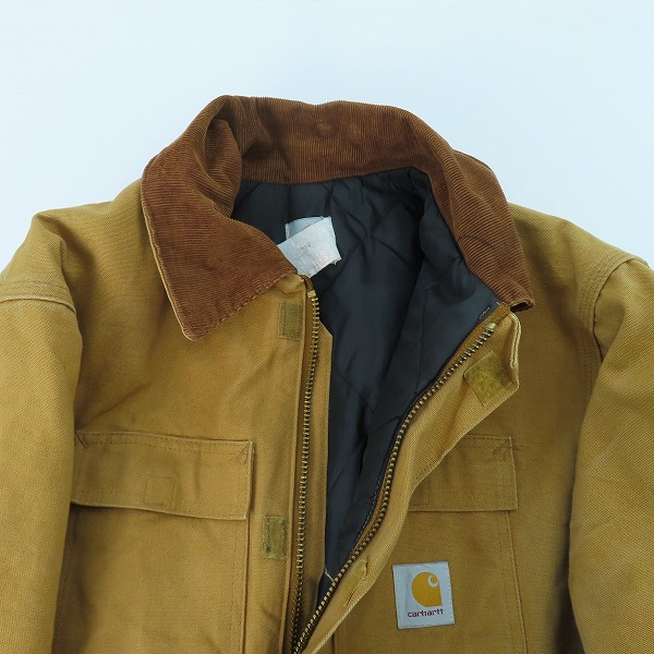 実際に弊社で買取させて頂いたCarhartt/カーハート トラディショナルコート ダック地 ワークジャケットの画像 2枚目