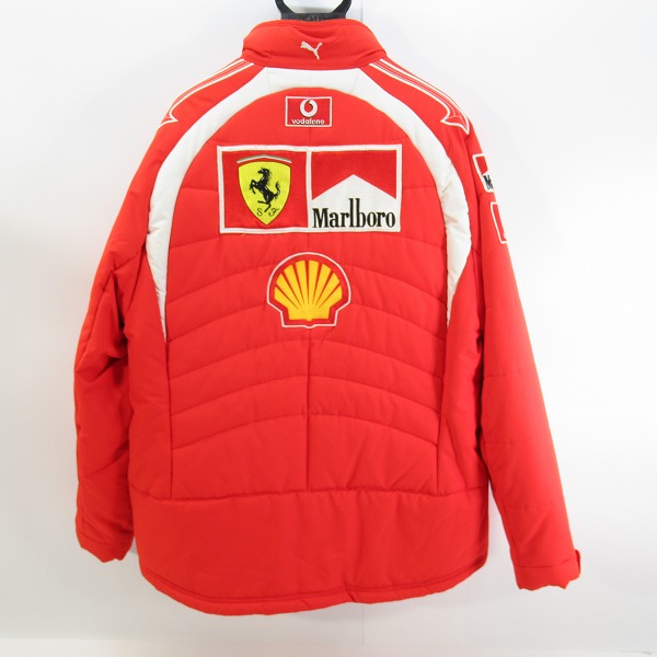 実際に弊社で買取させて頂いたpuma/プーマ フェラーリ Formula1/F1 ウィンタージャケット 601035 /Lの画像 1枚目