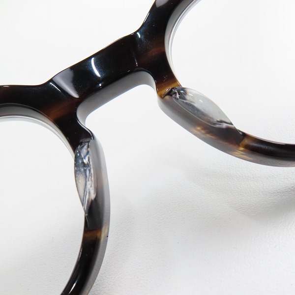 実際に弊社で買取させて頂いたEFFECTOR/エフェクター CHORD/コード クラウンパント 度入り メガネフレーム/アイウェアの画像 3枚目