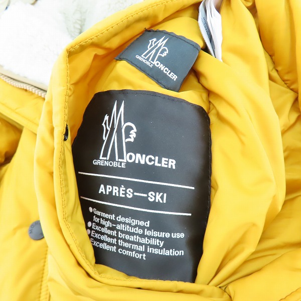 実際に弊社で買取させて頂いた【JPタグ】MONCLER/モンクレール ウェンギ リバーシブル ダウンジャケット J20971A00033/2の画像 4枚目
