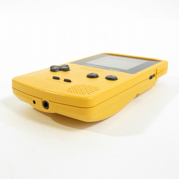実際に弊社で買取させて頂いたNintendo/任天堂 GAME BOY COLOR/ゲームボーイカラー イエロー CGB-001【簡易動作確認済】の画像 5枚目