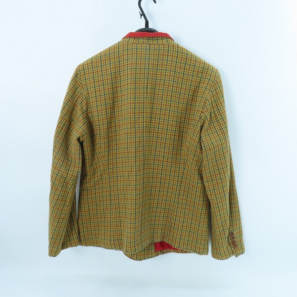 実際に弊社で買取させて頂いたPaul Smith COLLECTION/ポールスミス ウール チェック柄 テーラードジャケット/Mの画像 1枚目