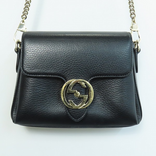 実際に弊社で買取させて頂いたGUCCI/グッチ インターロッキングG ショルダーバッグ 607720 