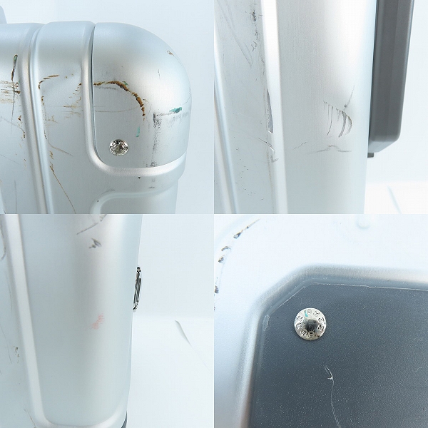 実際に弊社で買取させて頂いたZERO HALLIBURTON/ゼロハリバートン 68L ジオ アルミニウム 3.0/4輪キャリーケースの画像 5枚目