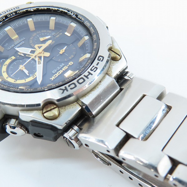 実際に弊社で買取させて頂いたG-SHOCK/Gショック MT-G コアガード構造 マルチバンド6/タフソーラー MTG-S1000D-1A9JFの画像 5枚目