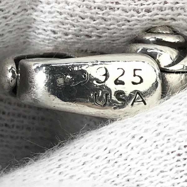 実際に弊社で買取させて頂いた【ギャラ付】LONE ONES/ロンワンズ カーブドシルクシグネットブレスレット の画像 6枚目