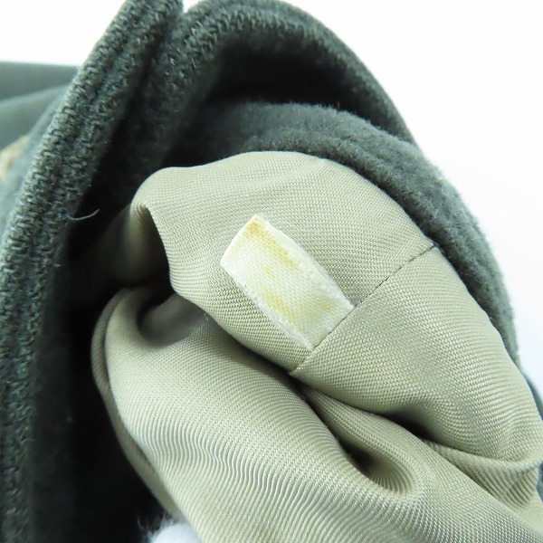 実際に弊社で買取させて頂いたBurberrys/バーバリーズ ウール ジップジャケット ブルゾンジャケット/Lの画像 8枚目