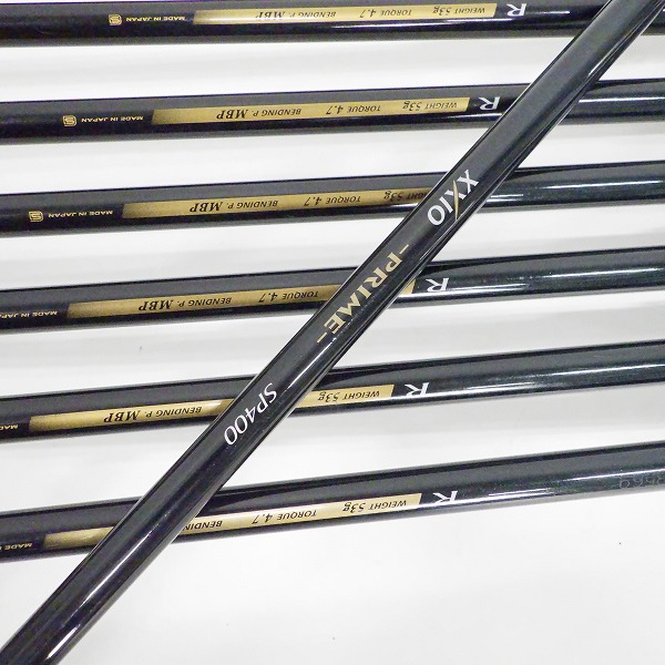 実際に弊社で買取させて頂いたDUNLOP/ダンロップ XXIO/ゼクシオ PRIME アイアン #5～9,P,A,Sw 8本セット SP400 FLEX:Rの画像 6枚目