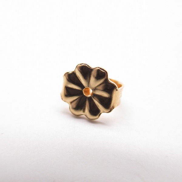 実際に弊社で買取させて頂いたBWL/ビルウォールレザー スカル 18K スタッドピアスの画像 7枚目