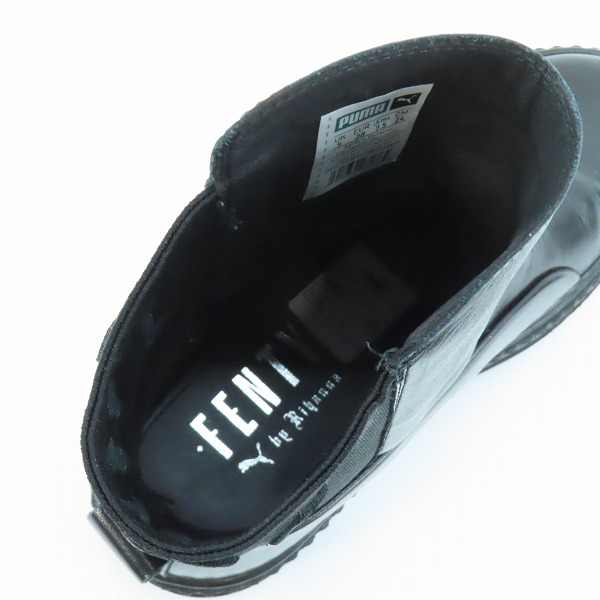 実際に弊社で買取させて頂いたPUMA×Fenty by Rihanna/プーマ×フェンティ チェルシースニーカーブーツ 366266-03/24.0の画像 4枚目