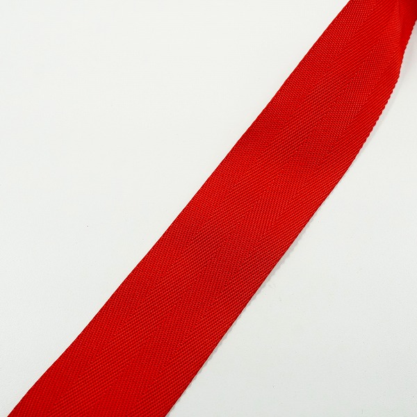 実際に弊社で買取させて頂いたGibson/ギブソン ライトニングボルト ギターストラップ ベースストラップ レッドの画像 6枚目