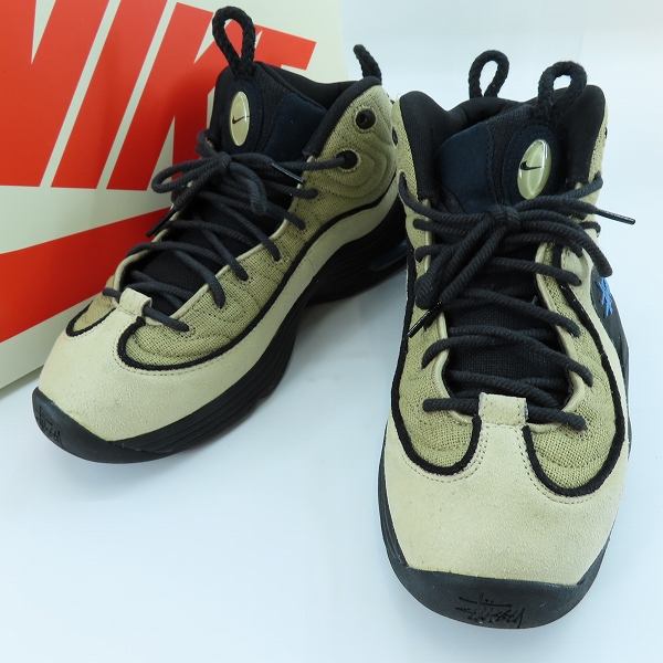 実際に弊社で買取させて頂いたNIKE×Stussy/ナイキ×ステューシー Air Penny 2 Rattan and Limestone スニーカー DX6934-200/27の画像 0枚目