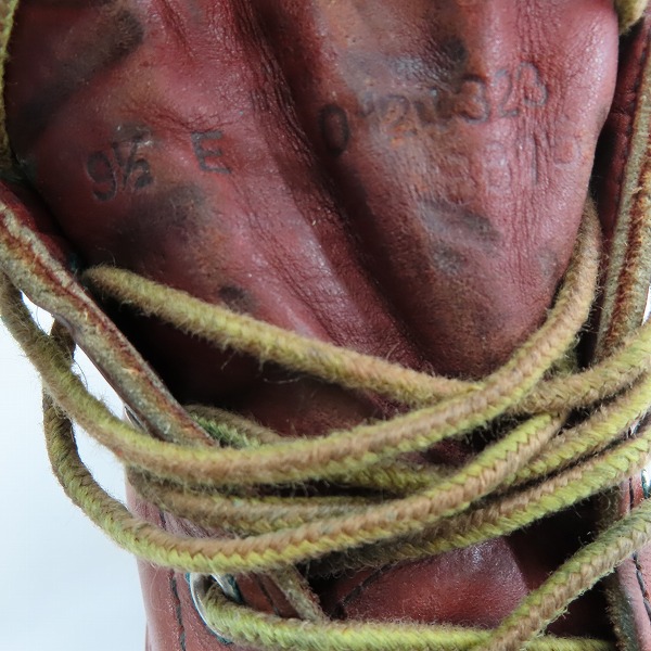 実際に弊社で買取させて頂いたREDWING/レッドウィング 刺繍羽タグ アイリッシュセッターブーツ 8875/US9.5の画像 5枚目