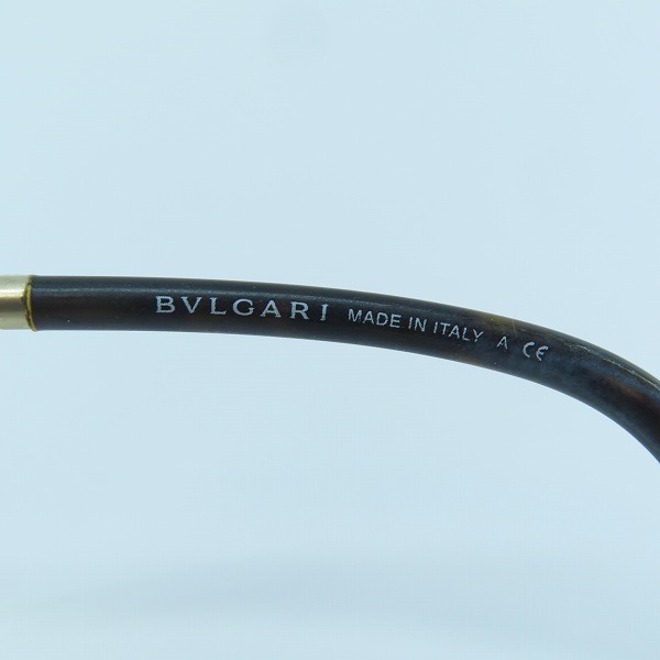 実際に弊社で買取させて頂いたBVLGARI/ブルガリ ウェリントン 眼鏡/メガネフレーム/アイウェア 1095 2022の画像 5枚目