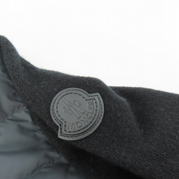 実際に弊社で買取させて頂いた【JPタグ】MONCLER/モンクレール CARDIGAN TRICOT/ニット ダウンジャケット J20919B00004/Lの画像 7枚目