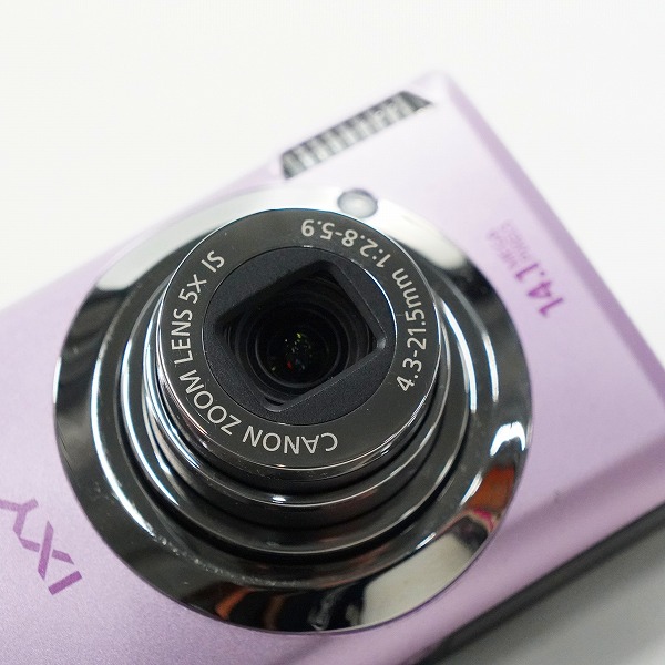 実際に弊社で買取させて頂いたCanon/キャノン PC1467  IXY 10S タッチパネル式 コンパクトデジタルカメラ 動作確認済みの画像 1枚目