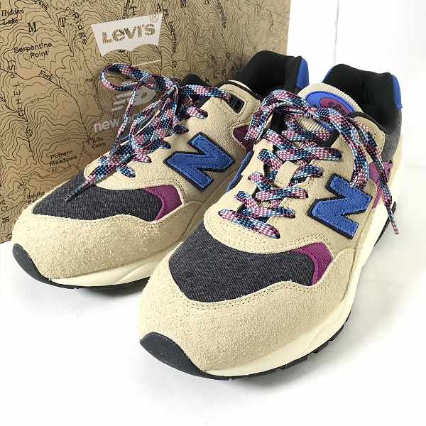実際に弊社で買取させて頂いたLEVI'S×NEW BALANCE/リーバイス×ニューバランス ローカットスニーカー MT580LE2 27.5D
