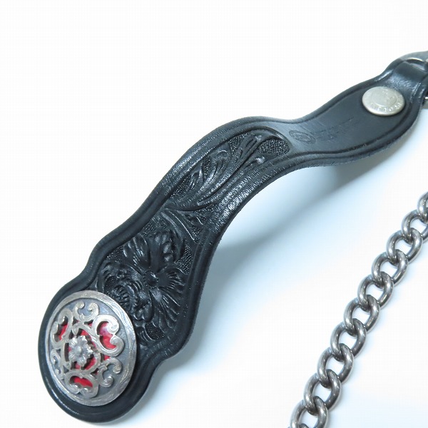 実際に弊社で買取させて頂いたFUNNY/ファニー ベルトループ ウォレットチェーンの画像 8枚目