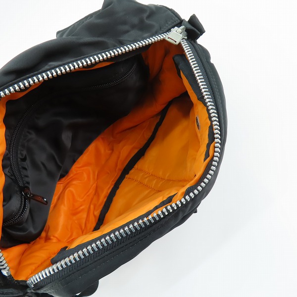 実際に弊社で買取させて頂いたHEAD PORTER/ヘッドポーターTANKER/タンカー WAIST BAG ウエストバッグ ブラックの画像 3枚目