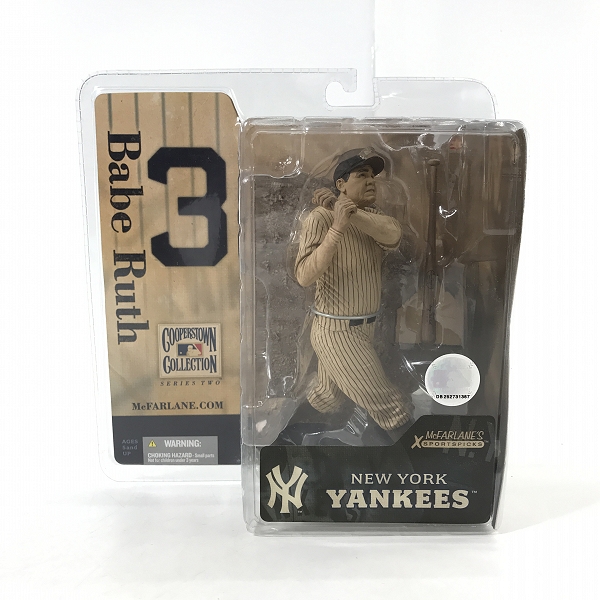 実際に弊社で買取させて頂いた【未開封】McFARLANE TOYS/マクファーレントイズ SPORTSPICKS ニューヨークヤンキース ベーブルース