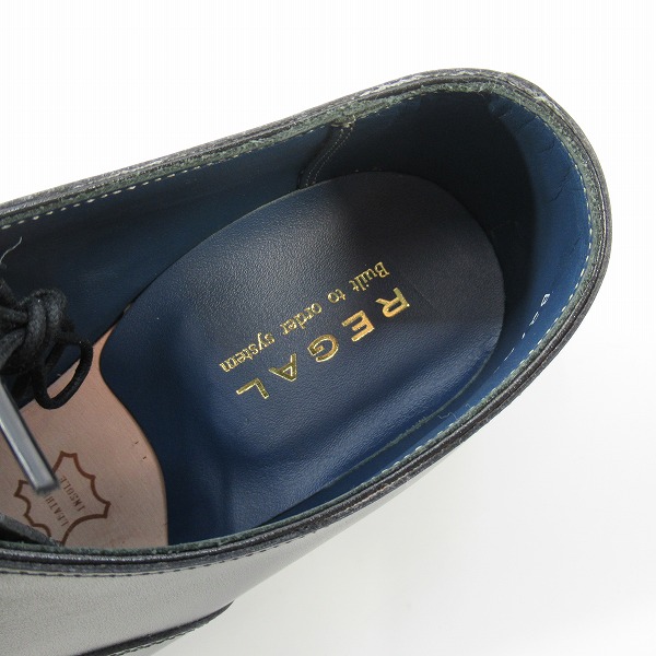 実際に弊社で買取させて頂いたREGAL/リーガル ストレートチップ レザー ビジネスシューズ W21T/25.5の画像 4枚目