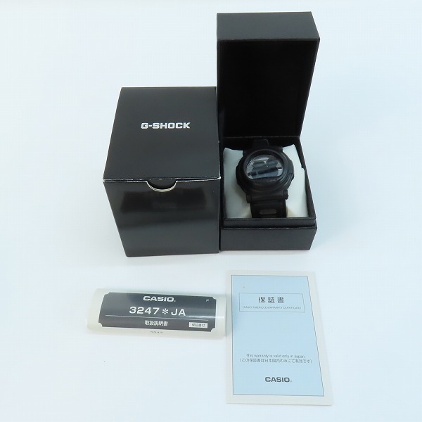 実際に弊社で買取させて頂いたG-SHOCK/Gショック 復刻 Jason/ジェイソン カプセルタフ ブラック G-001BB-1JFの画像 9枚目