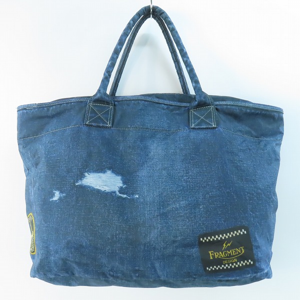 実際に弊社で買取させて頂いたHEADPORTER×FRAGMENT DESIGN×NEIGHBORHOOD/ヘッドポーター× フラグメントデザイン×ネイバーフッド トートバッグの画像 1枚目