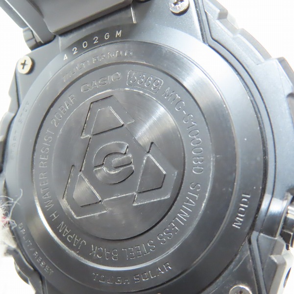 実際に弊社で買取させて頂いたG-SHOCK/Gショック MT-G タフソーラー MTG-S1000BD-1AJFの画像 4枚目