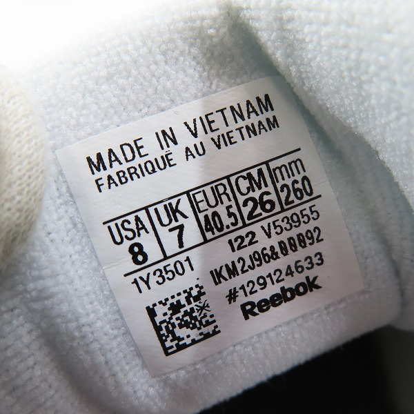 実際に弊社で買取させて頂いたReebok/リーボック Royal Glide ローカットスニーカー V53955/26の画像 5枚目