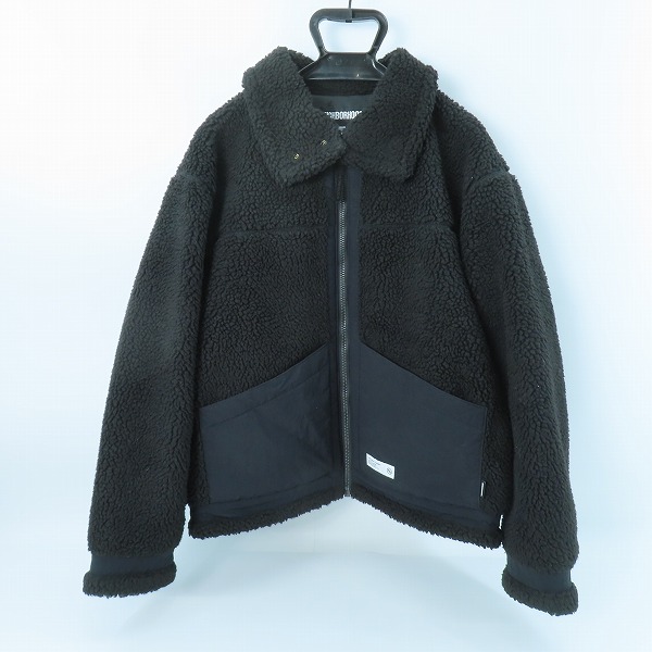 実際に弊社で買取させて頂いたNEIGHBORHOOD/ネイバーフッド BOA FLEECE B-3 TYPE JACKET/ボアフリースジャケット/M
