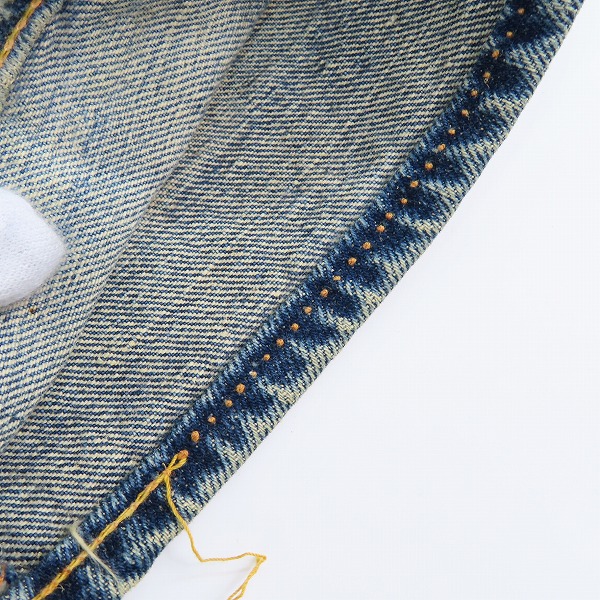 実際に弊社で買取させて頂いたEVISU/エヴィス Lot2001 デニムパンツ/36×35の画像 8枚目