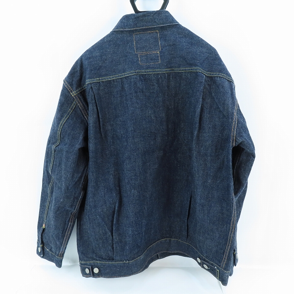 実際に弊社で買取させて頂いたSUGAR CANE/シュガーケーン セカンドタイプ 14.25oz.DENIM JACKET 1953 デニムジャケット SC15013/42の画像 1枚目