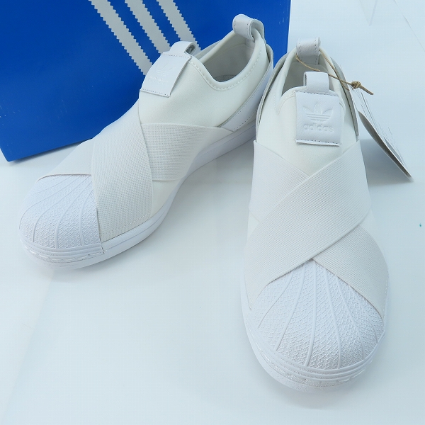 実際に弊社で買取させて頂いた【未使用】adidas/アディダス アディダスオリジナルス スーパースタースリッポン/FW7052/23の画像 0枚目