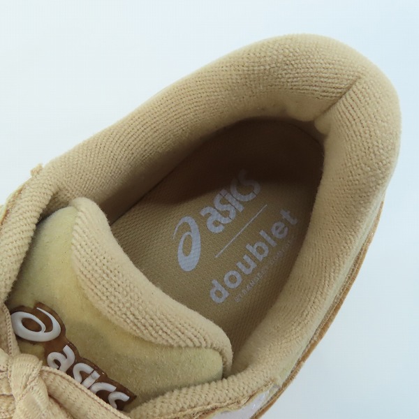 実際に弊社で買取させて頂いたasics×doublet/アシックス×ダブレット GEL-KAYANO 20/ゲルカヤノ20  SAND/1203A519/27の画像 4枚目