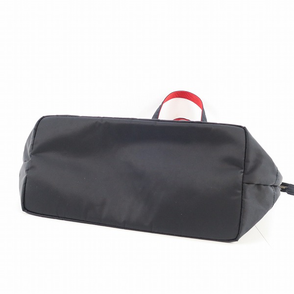実際に弊社で買取させて頂いたPORTER/ポーター トートバッグ ブラック×レッドの画像 2枚目