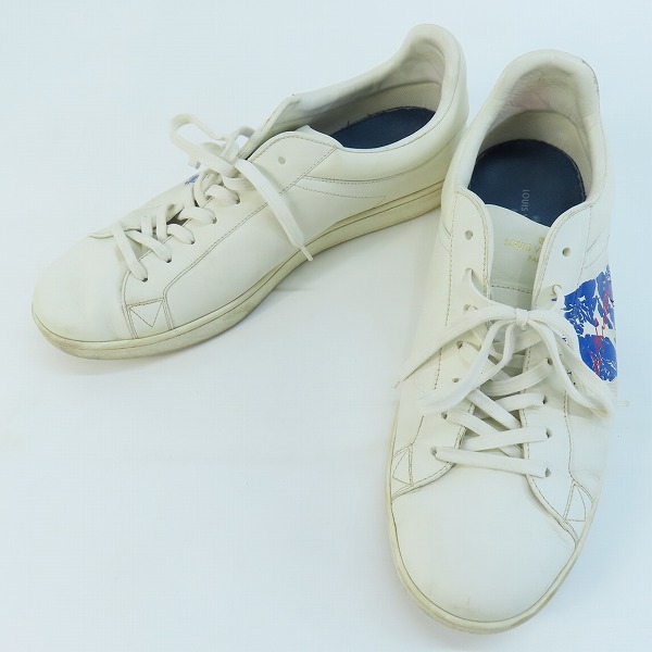 実際に弊社で買取させて頂いたLOUIS VUITTON/ルイヴィトン ルクセンブルグ ローカットレザースニーカー MS0178/8.5